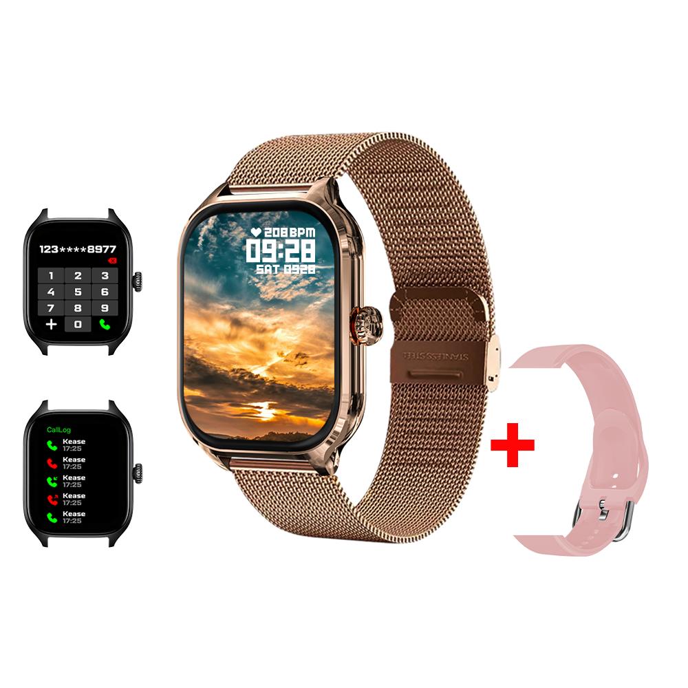 Neue H9 Pro Max Smartwatch Zifferblatt zum Annehmen von Anrufen Kalorienverfolgung Herzfrequenz Oximetrie Überwachung Bluetooth Smartwatch