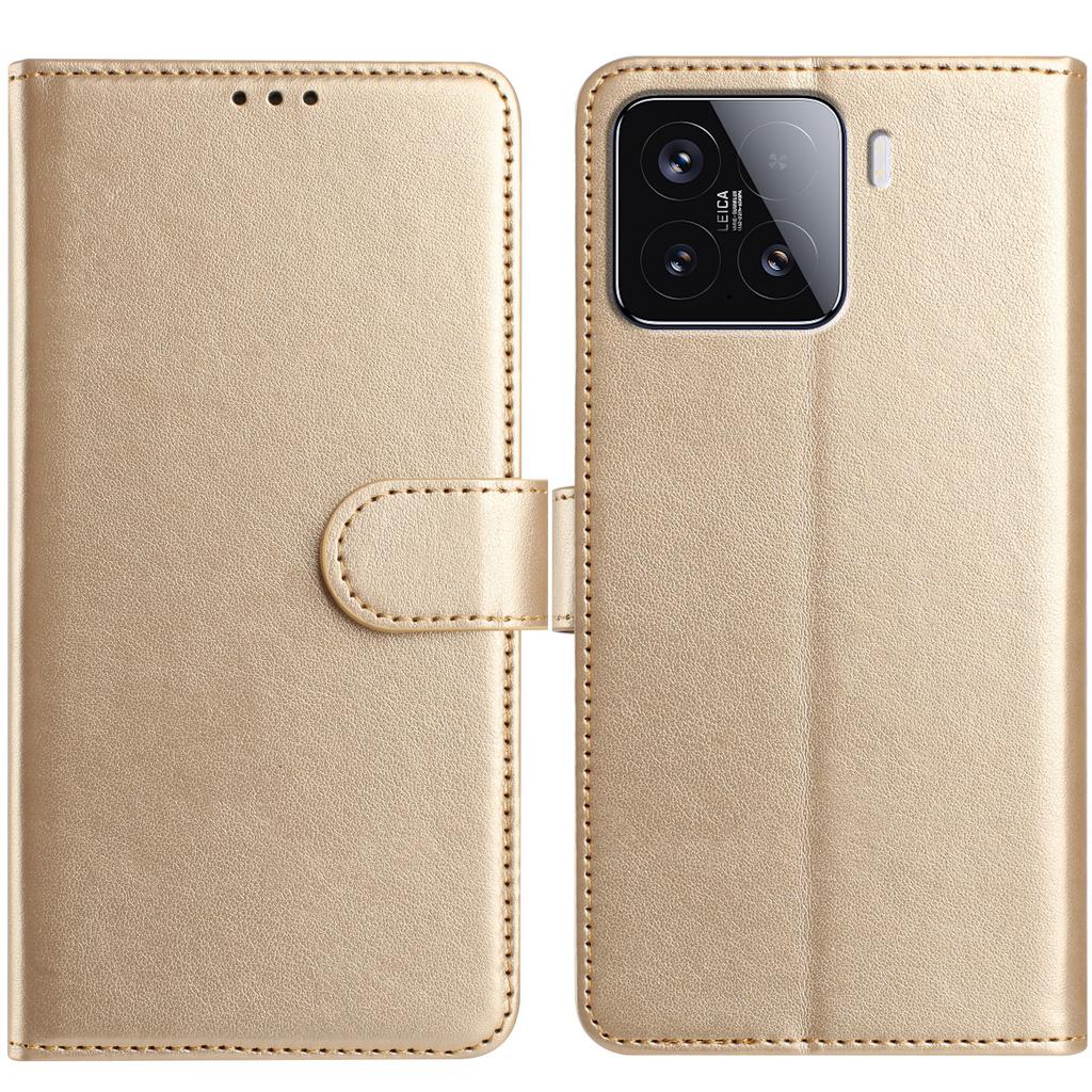 For Xiaomi 15T Pro Wallet Phone Case Stand PU Leather Folio Flip Cover with 8 Card Slot