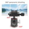 1/4 Thread Camera Ball Mount Tripods Featuring Precisions Adjustment Dials For Professional Photography