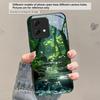 Forest Stream Pattern For Motorola Moto Edge 20 Lite 30 Pro 40 Neo 50 Ultra G45 G54 G55 G75 G84 G85 G Play 23 Glass Phone Case