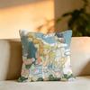 Anime hHoney and Clover Pillow Case Square DoubleSided Sofa Cushion Cover Bedroom Bedside Pillow