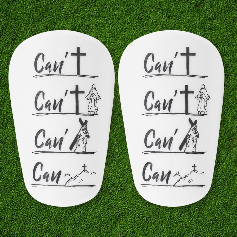 2Pcs Mini Football Shin Pad Wear-resistant Shock Absorbing Leg Protector Soccer Impact-Resistant Shin Guard Thickened Cushioning