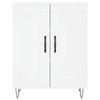 Sideboard in White 69.5 x 34 x 90 cm Engineered Wood