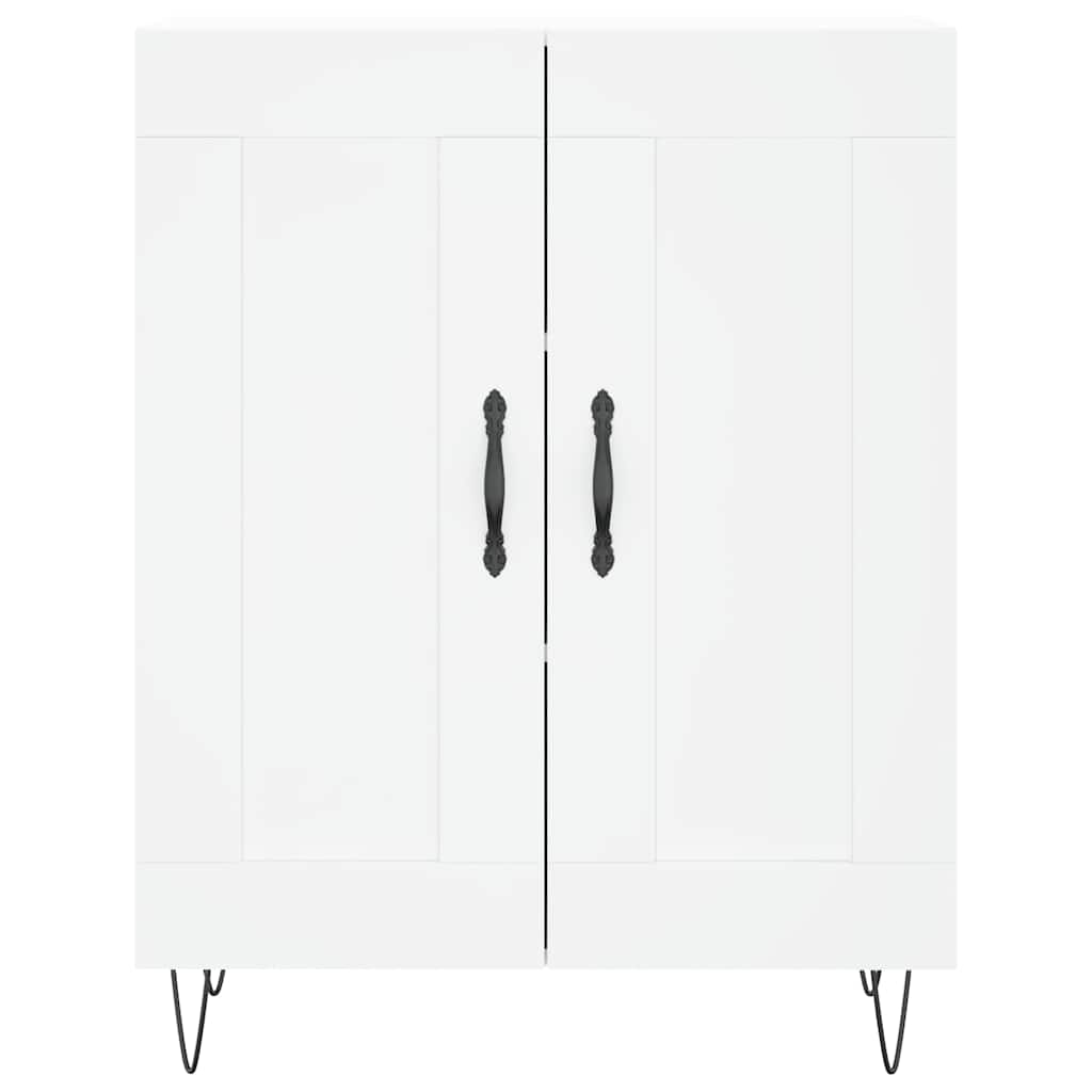 Sideboard in White 69.5 x 34 x 90 cm Engineered Wood