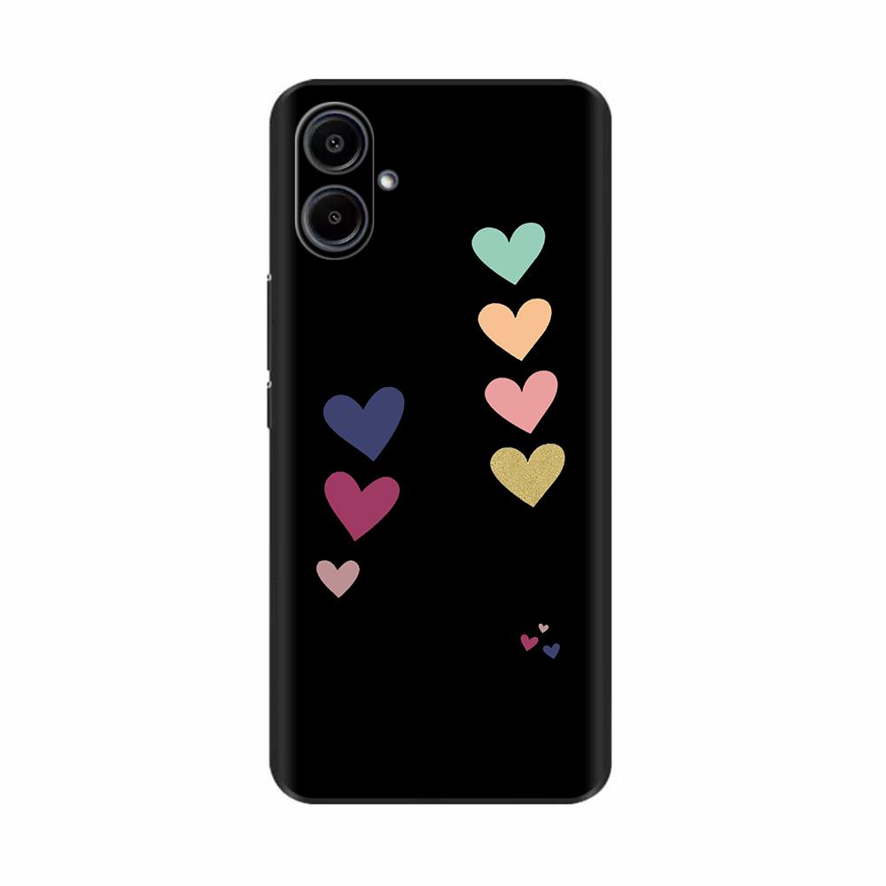 For Samsung A07 4G Case Beautiful Flower Protective Anti-fall Silicone Phone Back Cover For Samsung Galaxy A07 Cases A 07 Fundas