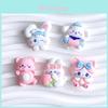 Cute Resin Accessories For Diy Jewelry Making Cartoon Animals Cream Gel Phone Case Creative Fridge Magnet