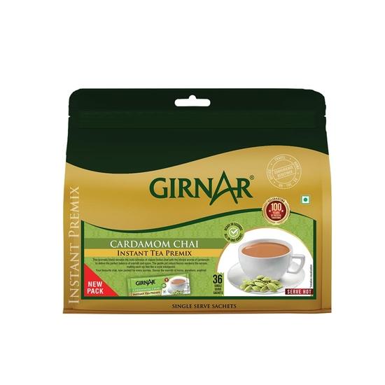 Girnar Instant Premix с кардамоном (36 пакетиков)