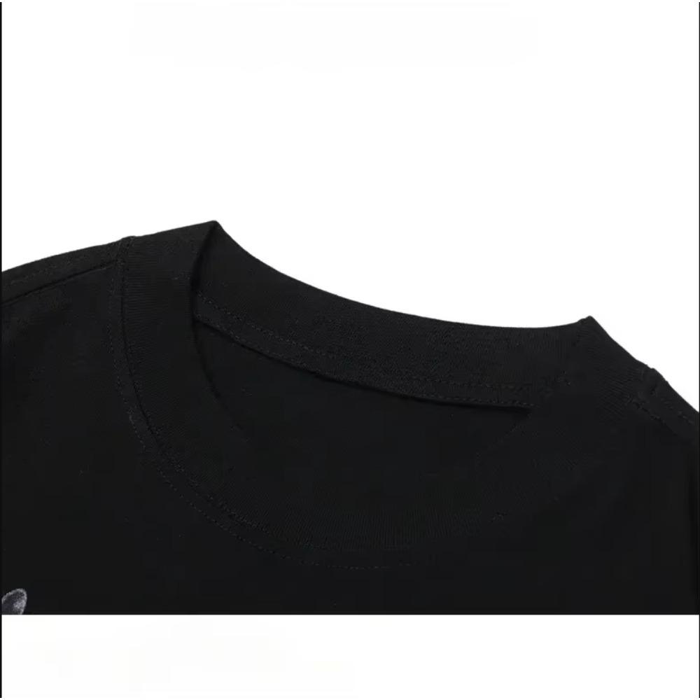 One Piece Men's T-shirt Yami Yami No Mi Summer Japanese Anime Autumn Boys Children's Short-sleeved Brand Niche Parent-child Wear