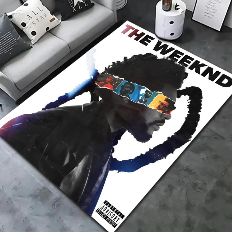 Weeknd Carpet Rug for Living Room Bedroom Home Sofa Decoration,Kids play Nonslip Floor Mat