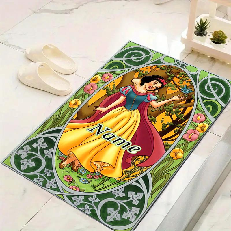 Custom 1Pc Snow White'S Garden Rug Office Carpet Indoor Outdoor Entrance Doormat Nonslip Soft And Comfortable Living Room D916239