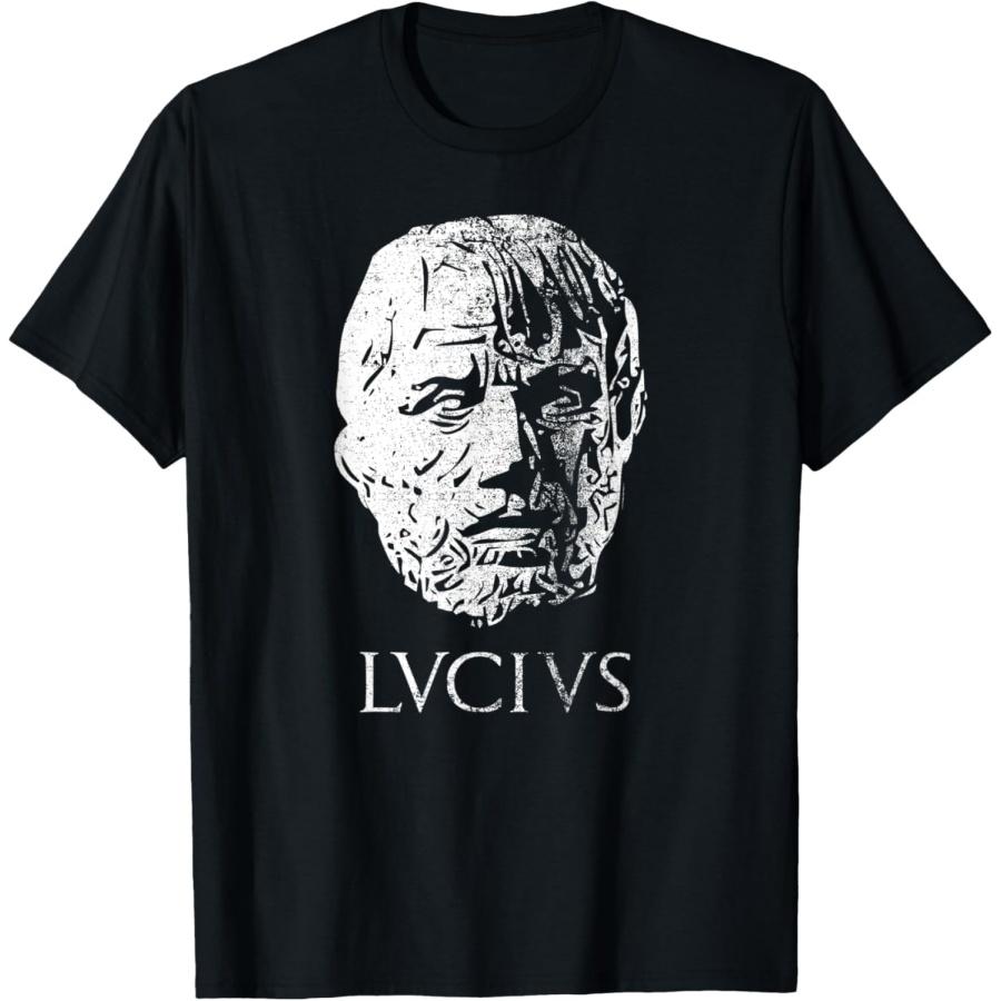 

Stoic Philosopher Seneca The Younger T-Shirt XXXXXL чорний