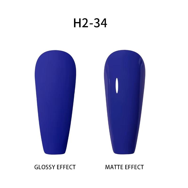 BEAU COLOR 8ML Nail Gel Polish High Pigment UV/LED Color Gel for Nail Art Design and Home DIY Manicure