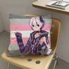 1pc Singer V-V4 Flower Laser Pillow Case Fashion Square Pillowcase Bedroom Sofa Room Ins Decoration Leisure