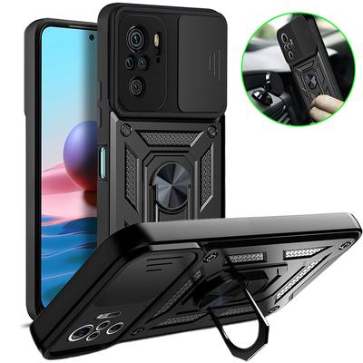 For Xiaomi Redmi Note 10 10S Case Magnetic Holder Ring Armor Shockproof Phoen Case For Redmi Note10 Pro Max Note10 S Back Cover