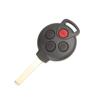 3/4 Buttons Remote Car Key Shell For Mercedes-Benz Smart Fortwo 451 2007-2013 Remote Key Case Fob