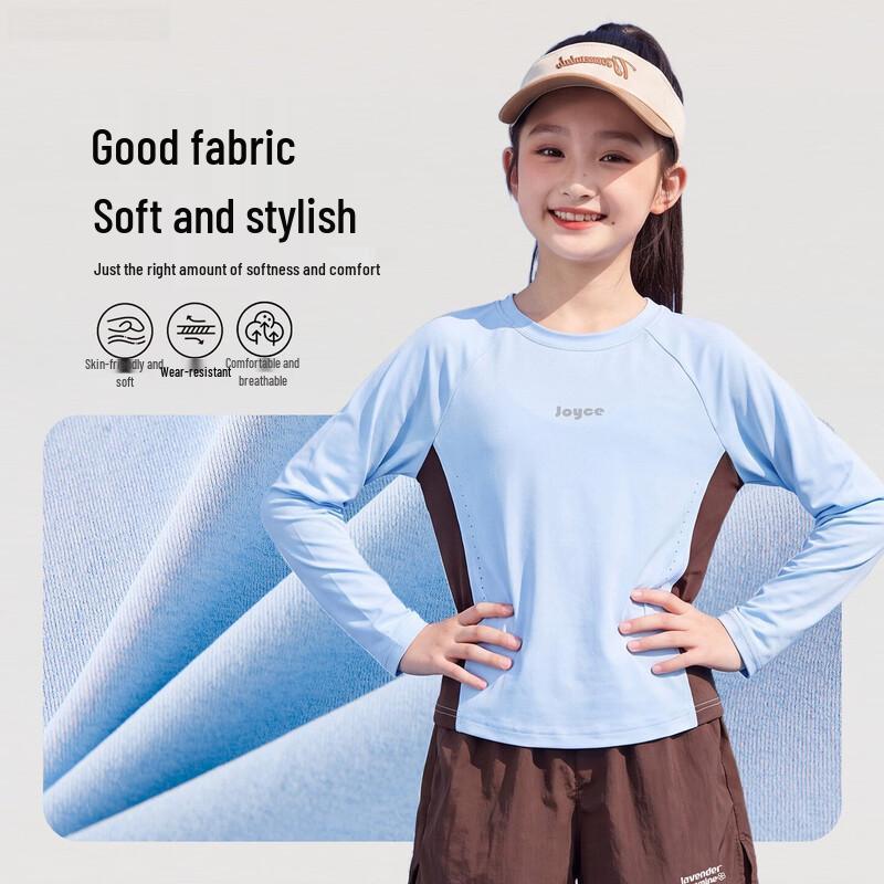 Hanhanxiang Kids' Long-Sleeve Athletic T-Shirt