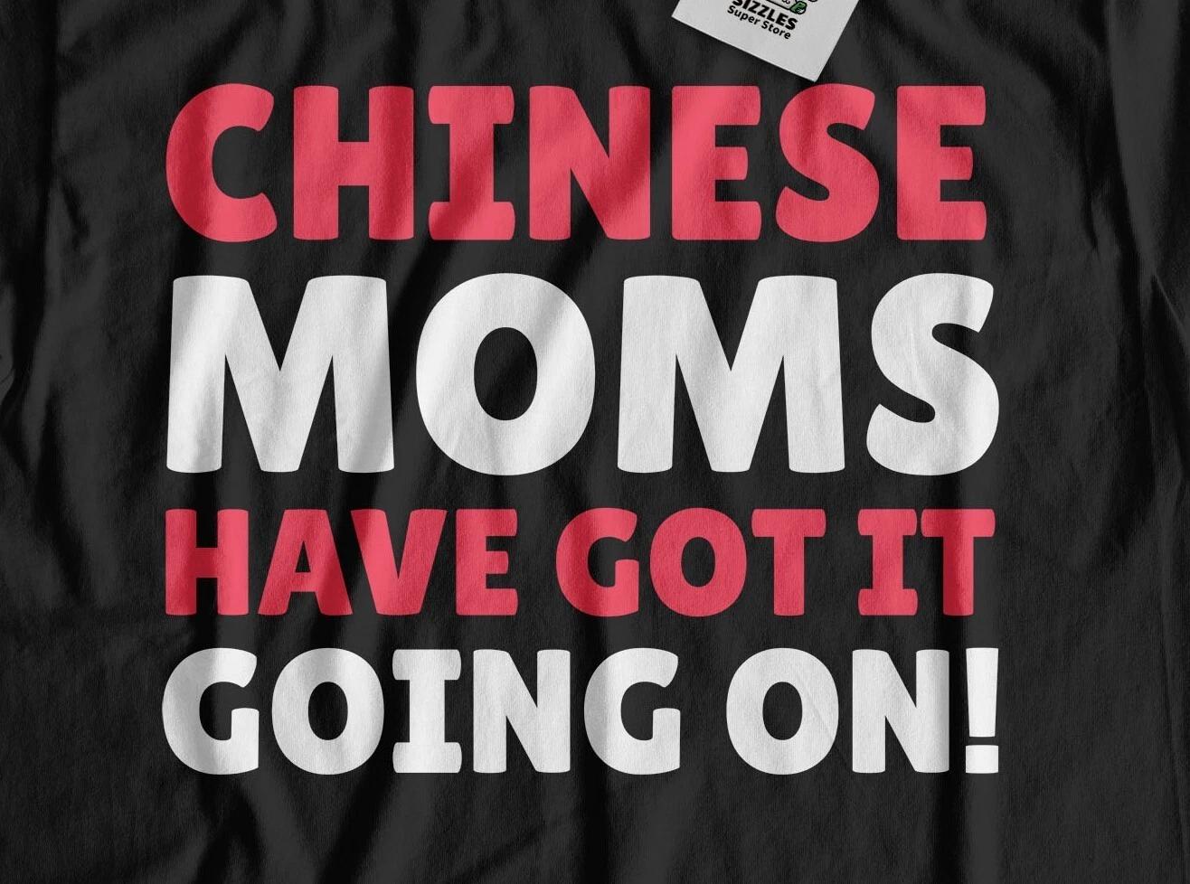 Funny Chinese Mom T-Shirt China Mothers Day Gifts L