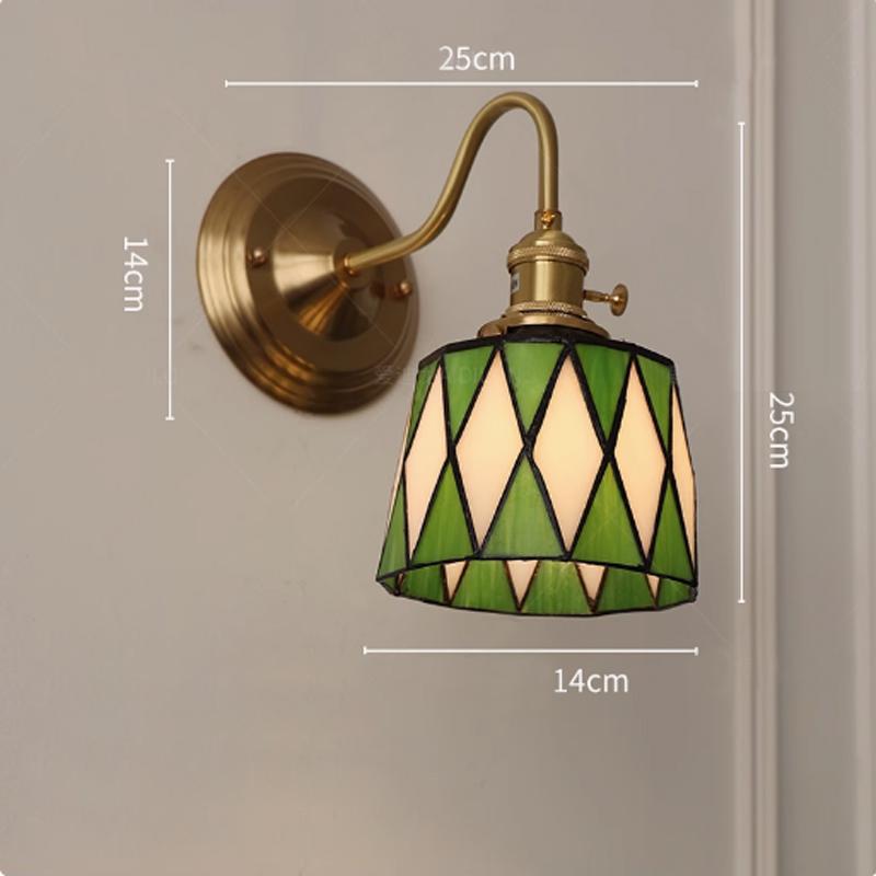 Bedroom LED Wall Lamp Indoor Vintage Interior Lighting Adjustable Night Light For Bedroom Dining Room Cafes Wall Sconce Brass