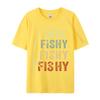 Fishing Here Fishy Funny Geek Normal Man T Shirt Discount Plain Cotton Tops Shirt Print Sweatshirts Wholesale