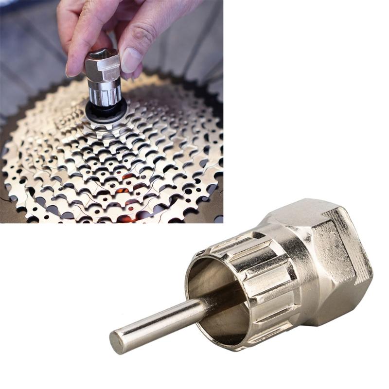 Narzędzie do usuwania i montażu pierścienia blokującego kasety rowerowej Stalowe klucze do usuwania kaset Klucze nasadowe do naprawy kół zamachowych