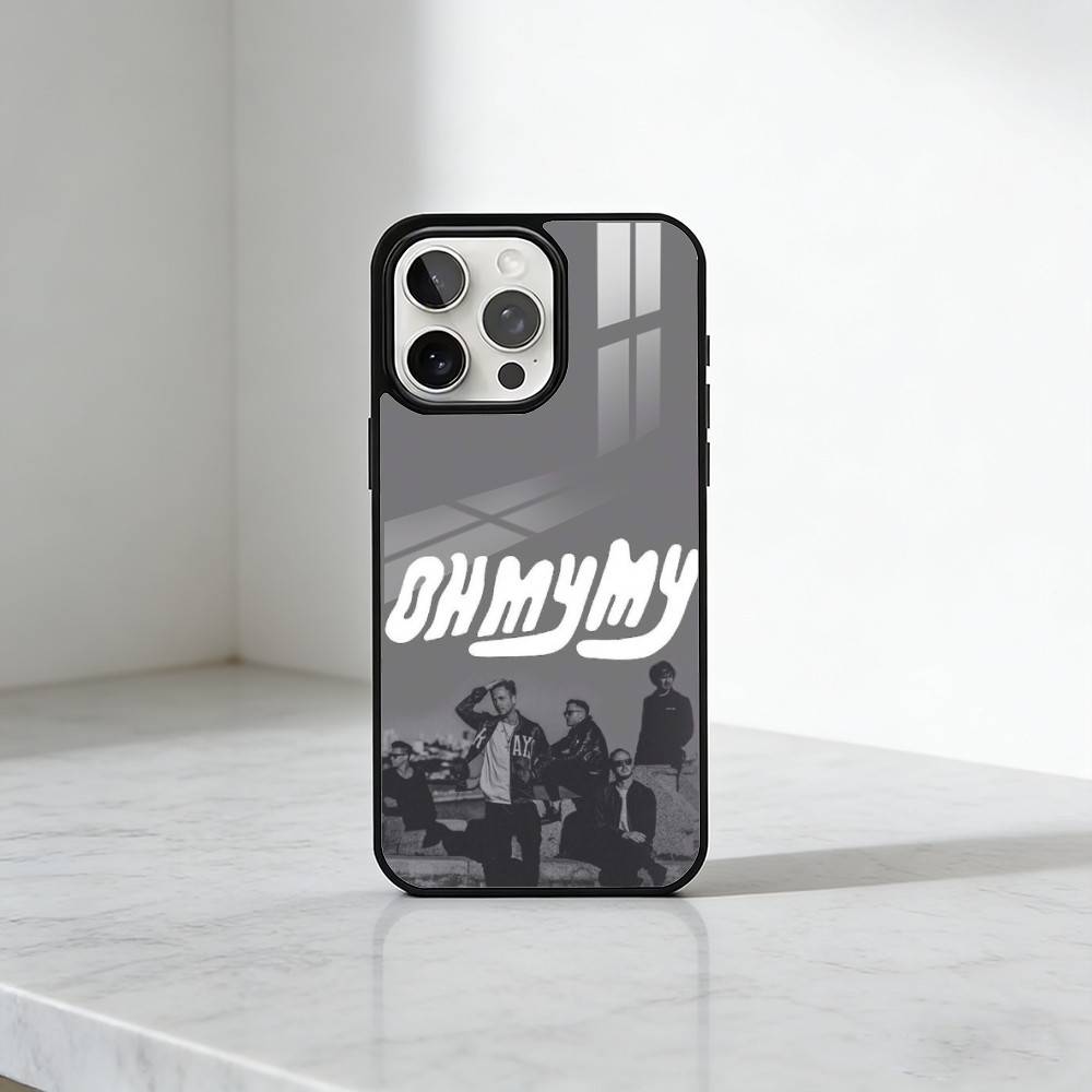 O-One-Republic Printed Phone Case For iPhone17,16,15,14,13 Plus,Pro Max Magnetic For Magsafe Wireless Charging
