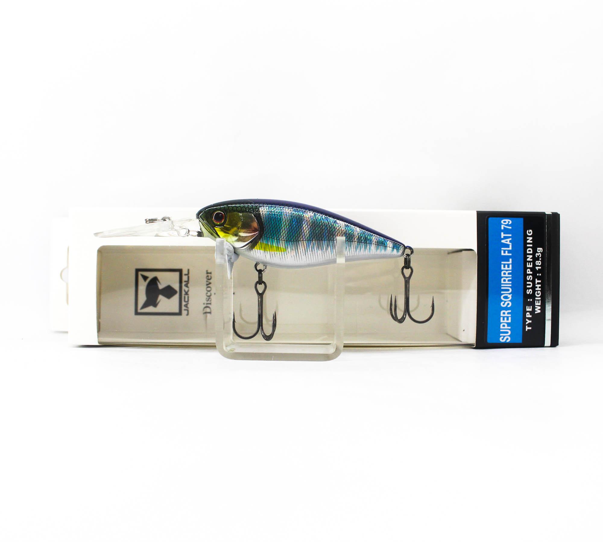Jackall Squirrel 79SP Flat SDD Suspend Lure HL Young Hasu (9022)