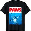 Pootjes Kat en Muis Top, Schattig Grappig Kattenliefhebber Parodie T-shirt