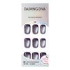 Dasingdiva Dasingdiva Magic Press Smudge Night  Regular Round  Nail Tips