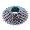 Fahrradkassette Schwungrad Faltbar 11-Gang 11T‑28T Buntes Schwungrad für Mountainbike