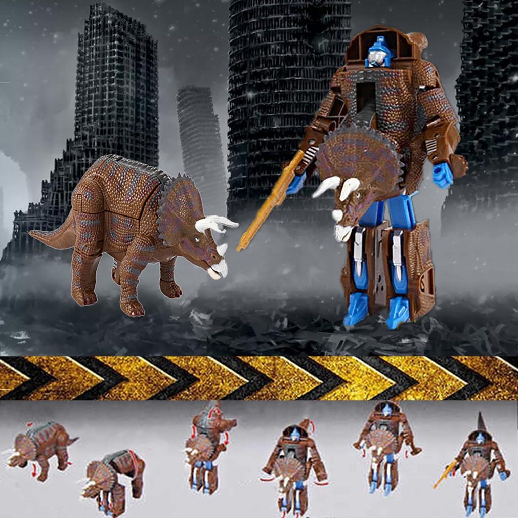 Assembling Dinosaur Model Conversion Robot Toy Action Figure Gift