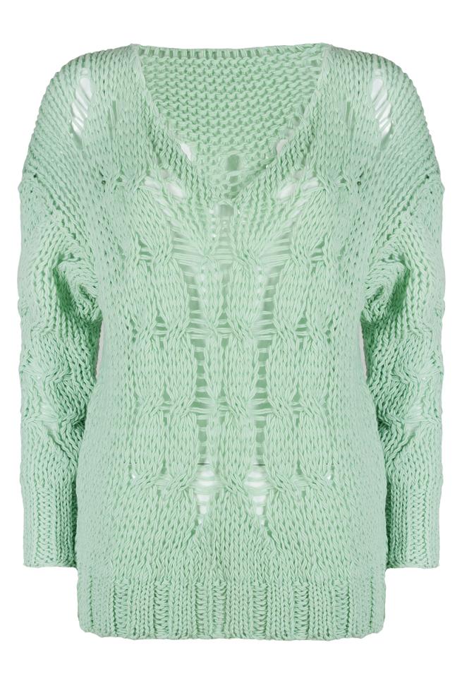 Cleo Sweater Pistachio Color