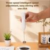 Kabelloser MINI Milchaufschäumer Elektrischer Handmixer Elektrischer Mini Kaffeebereiter Schneebesen Mixer mit USB für Cappuccino Creme