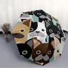 1pc Pug Party Fashionable Automatic Opening/Closing Folding Umbrella with 8 Bones, Windproof Portable, Daily Use063