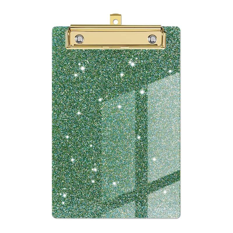 2pcs Glitter Acrylic Office File Clipboard Student Supplies Meeting Minutes Doctor Nurse Writing Pad Pad Perfect