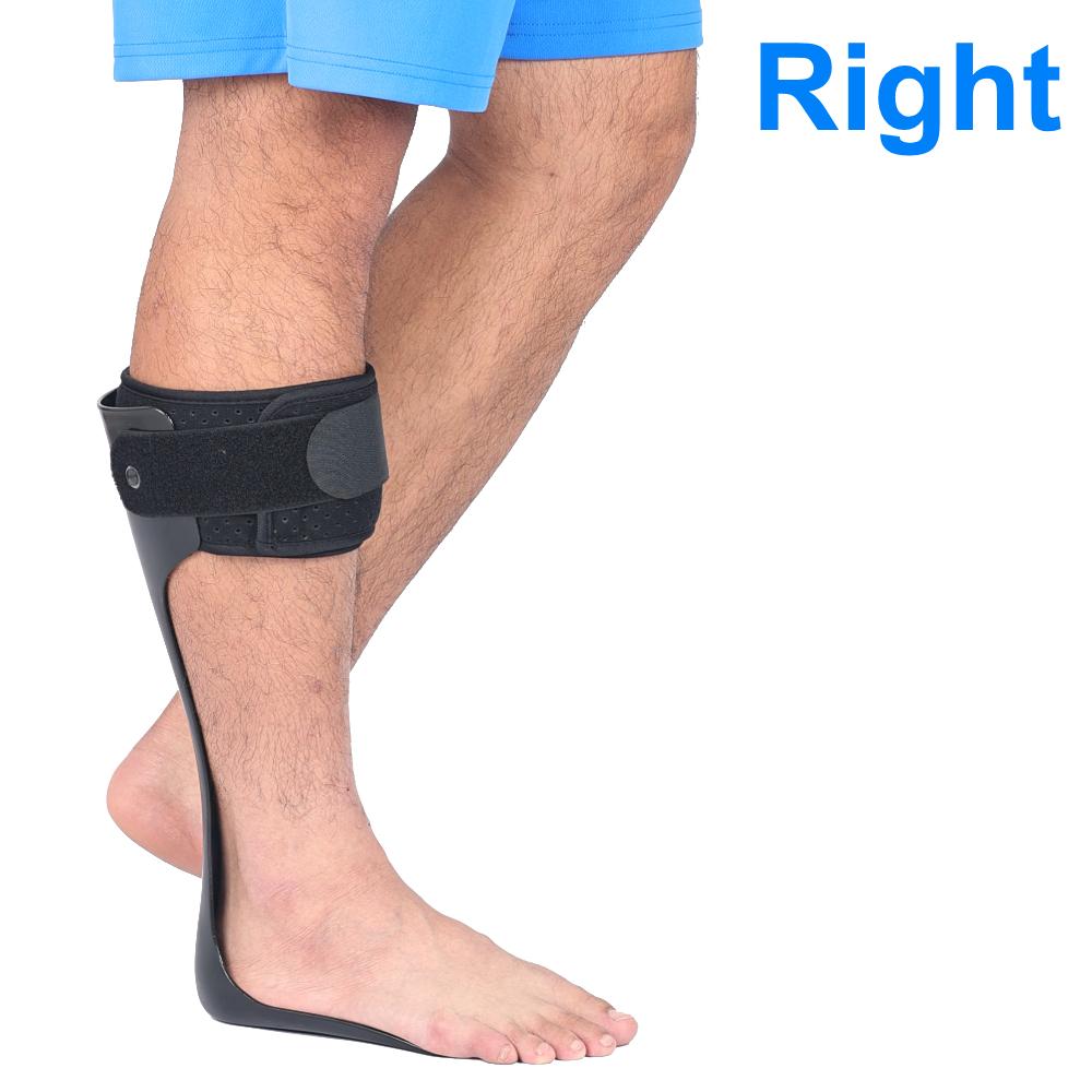 AFO Drop Foot Brace Orthosis, Medical Ankle Foot Support Stabilizer, Lightweight Foot Drop Corrector Brace for Men and Women