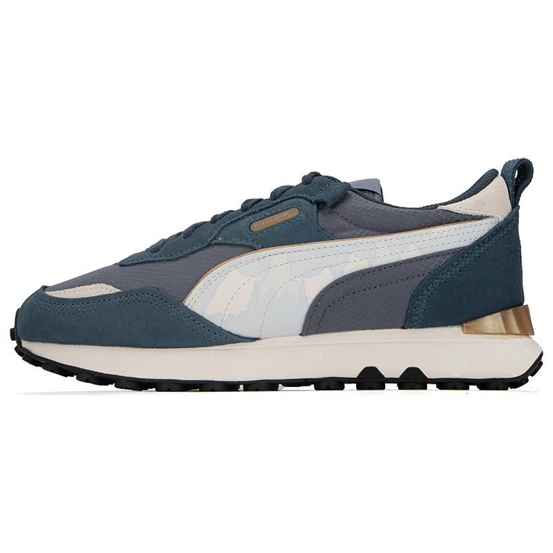 Puma Rider FV Unisex Gray Blue White Sneakers 392946-02 EU 44