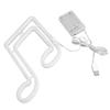 Dual Power Supply LED Neon Sign Light Music Note Neon Lamp Easy To Install Neon Light  Christmas