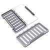 Portable Waterproof Fly Fishing Box Lightweight Foam Fishing Flies Box Transparent ABS Shell Fishing Tackle Box Tackle Storage