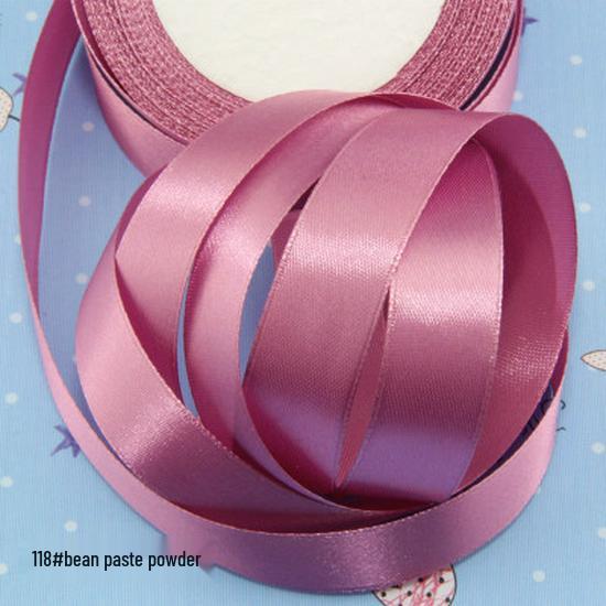 2cm Satin Polyester Ribbon for Gift, Souvenir Packaging, Wedding Cake Decoration, and Binding.
