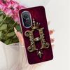 For Huawei Nova 9 Case Nova 9 Pro Initial Letter Printing Soft Silicone TPU Phone Fundas for Huawei Nova 9 SE Nova9 Back Cover