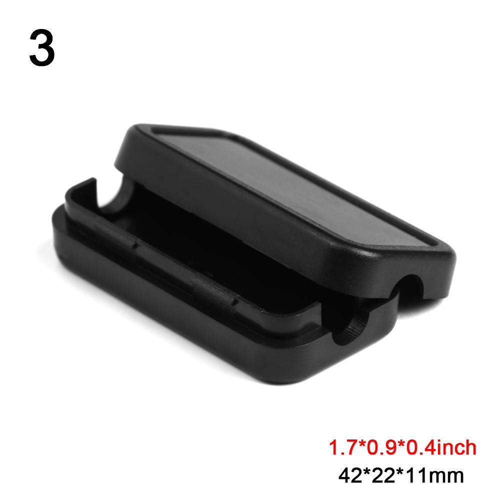 ABS Plastic Electronic Project Box Black Instrument Case Waterproof Cover Project DIY Housing Electronic Supplies High Quality