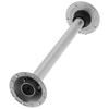 27.5in Table Pedestal Kit Fixed Height Desk Legs with Surface Mount Base Universal for RV Yacht