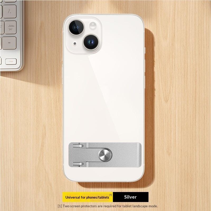 Universal Bracket Ultra-Thin Phone Holder 360° Rotating Foldable Phone Stand Mini Self-Adhesive Tablet Stand Desktop