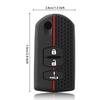3 Buttons Silicone Key Holder For Mazda 2 3 5 6 CX7 CX9 RX8 MX5 MPV Demio Car Key Cover Case Remote Shell Fob Bag Protector