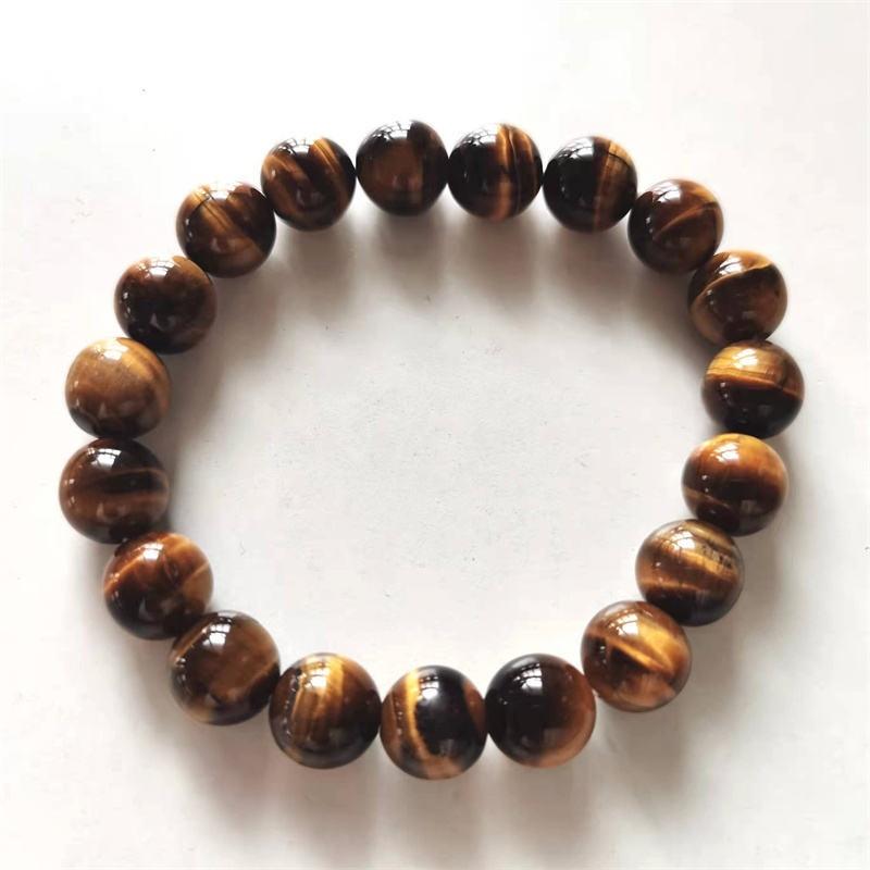 Natural Tiger Eye Stone Crystals Bracelet Necklace Beads Jewelry Bracelet  Bulk