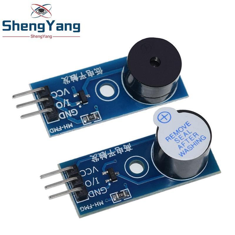 TZT High Quality Active / passive Buzzer Module for Arduino New DIY Kit Active Buzzer Bow Bevel Modules For Arduino