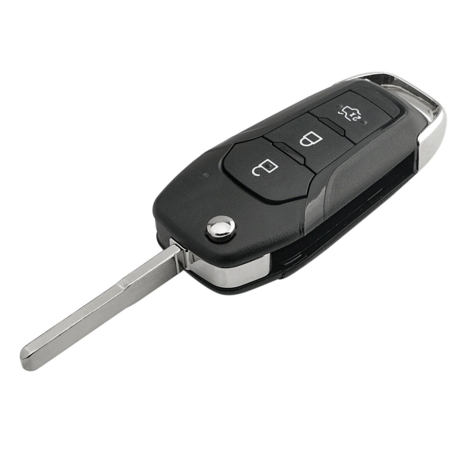 

For 2016- 2019 Ford Transit Custom MK8, Transit 433MHz Smart Remote Car Key Fob ID49 Chip Black чёрный