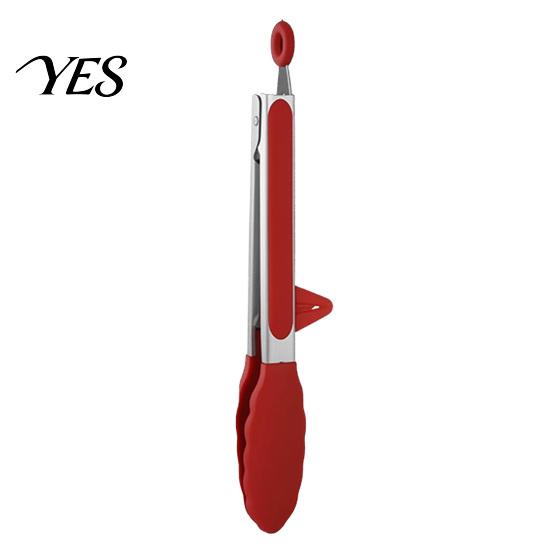Kitchen Tongs for Cooking And BBQ, Heat-Resistant 9 Inch Food Safe with Silicone Tips, Non-Stick Dishwasher Tools Durable