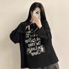 Navava Women ReTro PrinTing Long Sleeve Hoodie T shirT nT2977