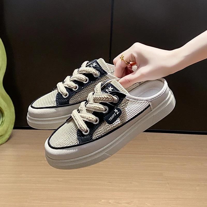 Fashion Zimni Fall Women Thick Heeled Shoes Sports Brand Shoes Heels Shoes Sneakers Funky Wide Fit Tenismasculine Funky High-tech